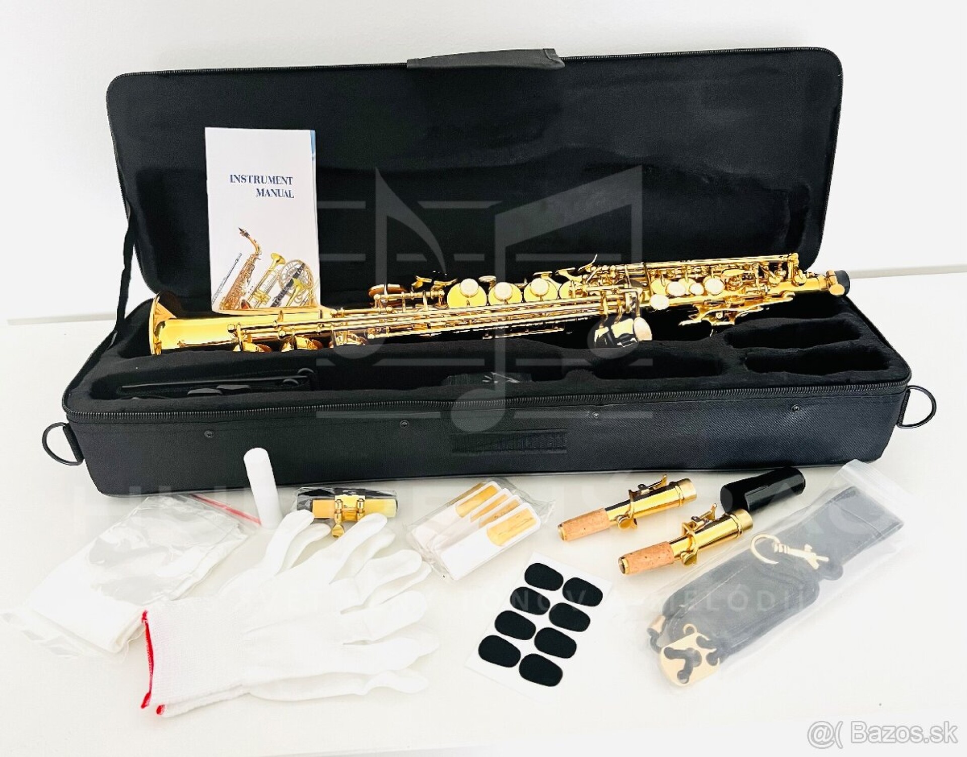 Nový B- SOPRÁN saxofón- kópia k modelu Yamaha- nádherný zvuk,