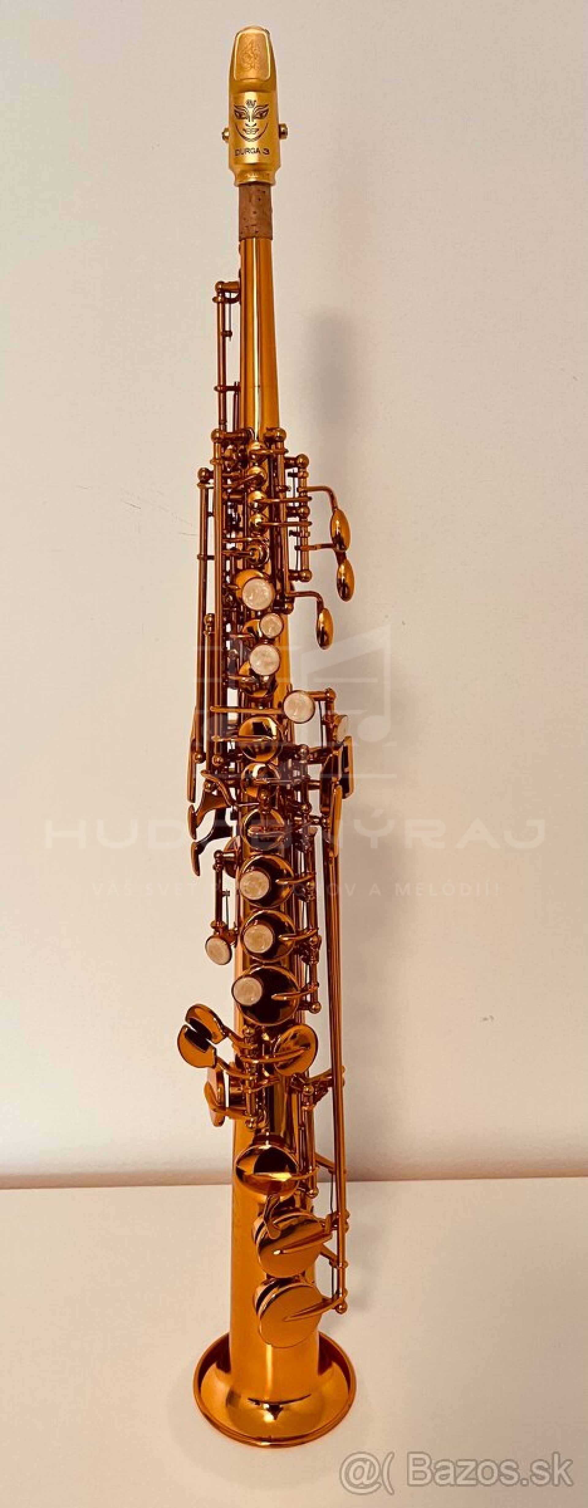 Predám nový B- SOPRÁN saxofón- kópia k modelu SELMER- nádherný zvuk, kvalitné materiály