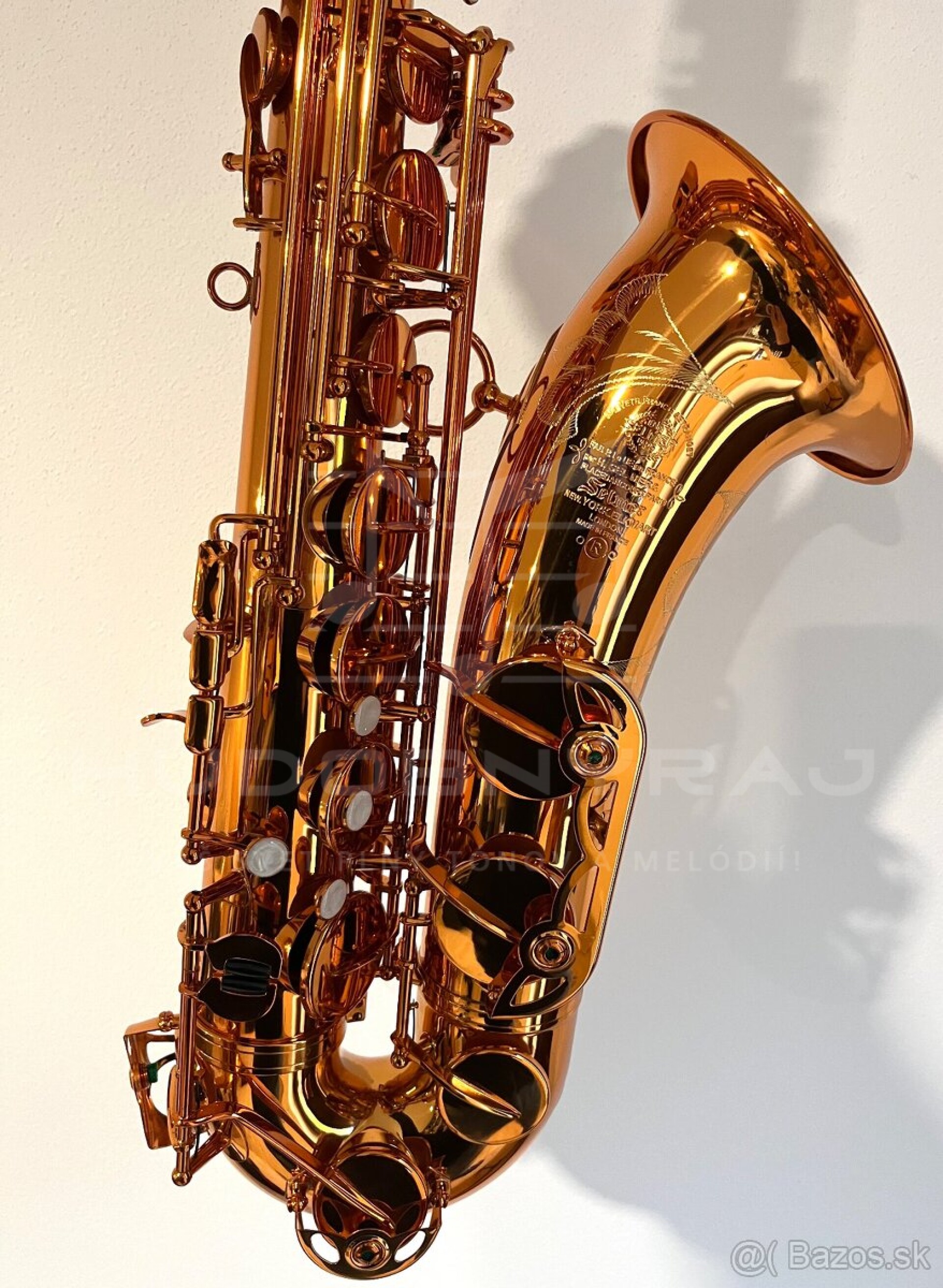 Predám nový B-Tenor Saxofón, kópia Henri Selmer