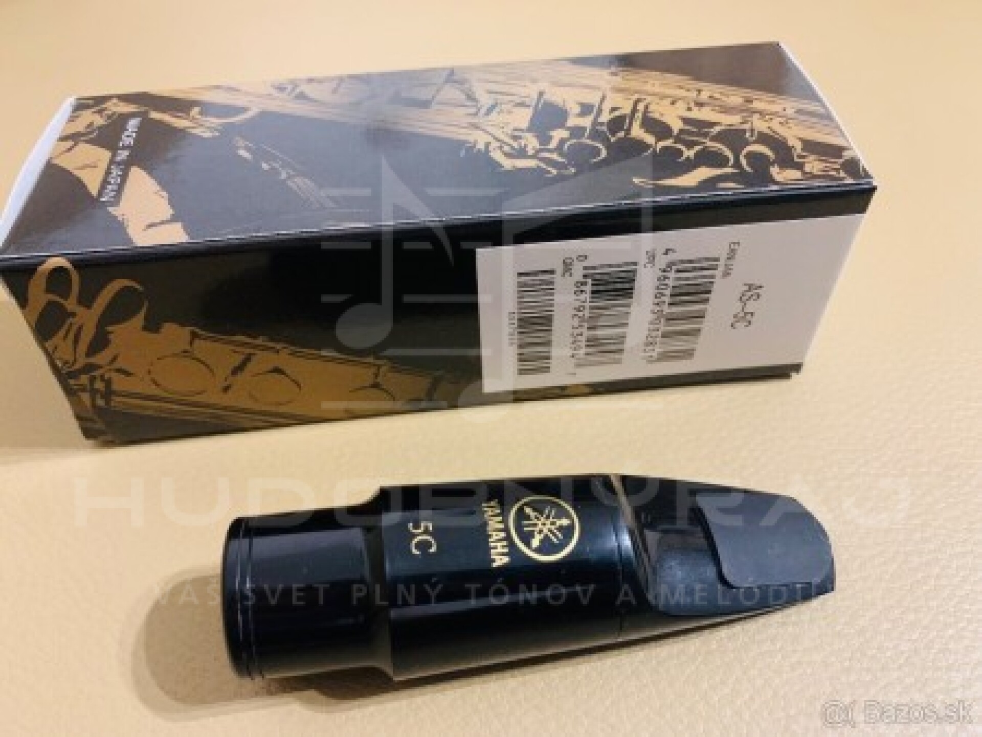 Predám novú hubicu na alt saxofón YAMAHA AS 5C