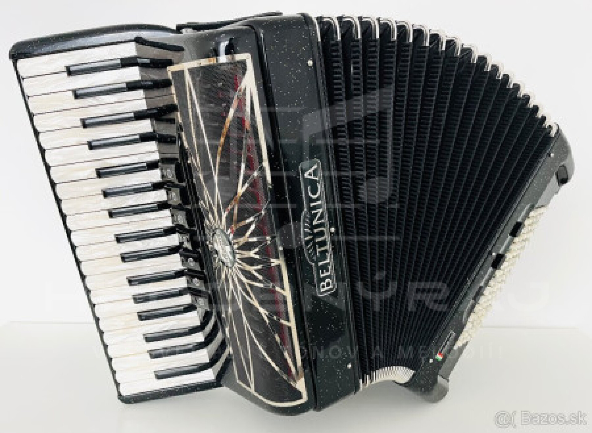 NA OBJEDNÁVKU!!! Nový akordeón Beltunica Proffesionall- DE LUXE 96 basový