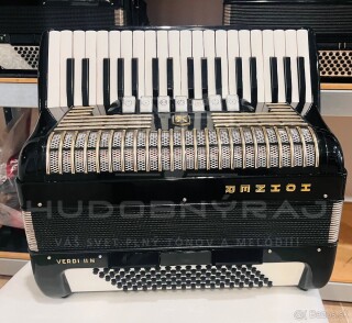 Predám akordeón Hohner Verdi II N- 96 Basový