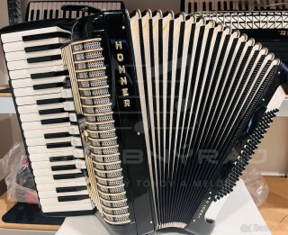 Predám akordeón Hohner Verdi II N- 96 Basový
