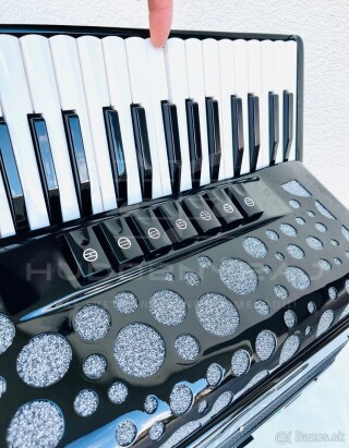 NOVÝ akordeón BELTUNICA BRILLIANT 80 basový-