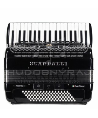 Predám akordeón Scandalli Polyfonico X- 96 bas