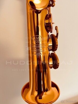 Predám nový B- SOPRÁN saxofón- kópia k modelu SELMER- nádherný zvuk, kvalitné materiály