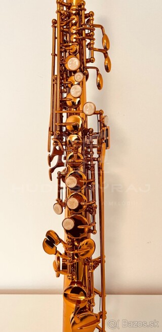 Predám nový B- SOPRÁN saxofón- kópia k modelu SELMER- nádherný zvuk, kvalitné materiály