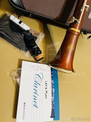 Predám nový B- klarinet celodrevený pre náročnejších hráčov. MoreskyM 19- koncertná  trieda