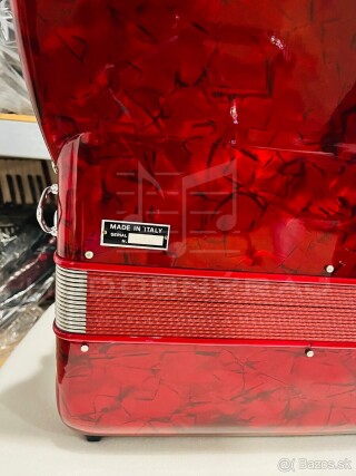 Predám krásny Taliansky akordeón Balzer Wagner 96 basový, top stav