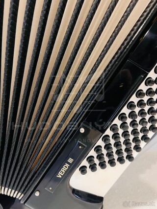 Predám akordeón HOHNER Verdi III 120 basový
