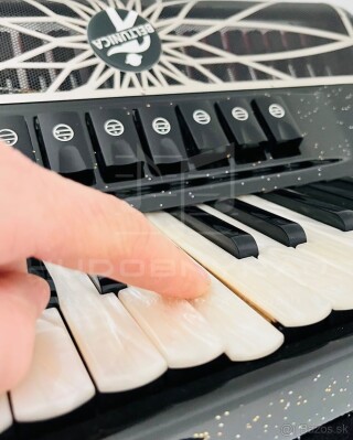 NA OBJEDNÁVKU!!! Nový akordeón Beltunica Proffesionall- DE LUXE 96 basový