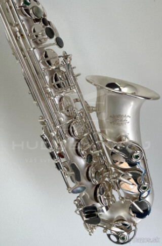 Predám nový Es- Alt saxofón- LE BELIN -SILVER- MAS 668