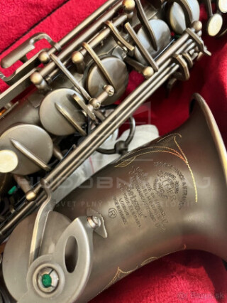 Nový ES alt saxofón kópia Selmer- nelakovaný-  Antigue