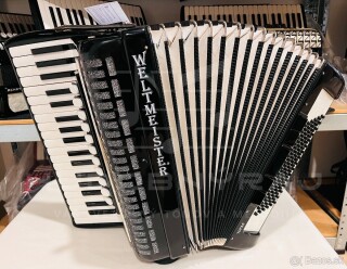 Predám akordeón Weltmeister TOPAS 96, používaný v zánovnom stave.
