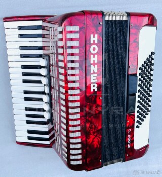 Akordeón HOHNER STUDENT 72 BASOVÝ- používaný