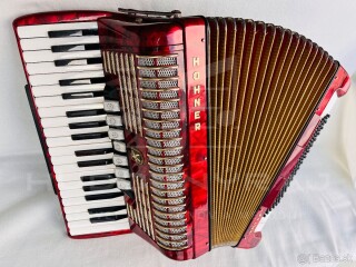 Predám akordeón Hohner Verdi II N- 96 Basový- používaný