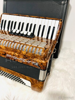 AKORDEÓN WELTMEISTER Achat 72 BASOVÝ- Top zvuk
