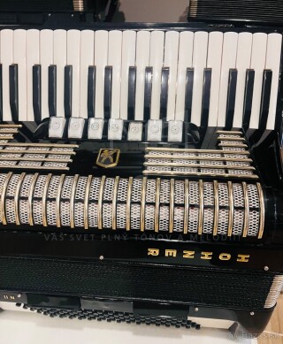 Predám akordeón Hohner Verdi II N- 96 Basový