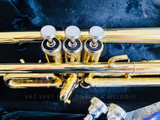 Nová B- trúbka s krásnym zvukom- celý SET