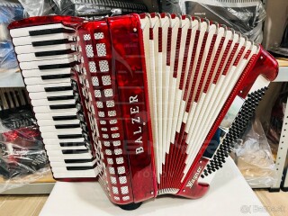 Predám krásny Taliansky akordeón Balzer Wagner 96 basový, top stav