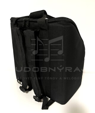 Nový akordeón Beltunica- chromaticky B Griff -72 BASOVÝ- červenej farby