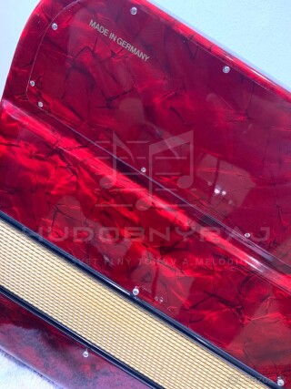 Predám krásnu heligónku/ diatonickú harmoniku Hohner NORMA DE LUXE- Talianské hlasy C/F ladenie