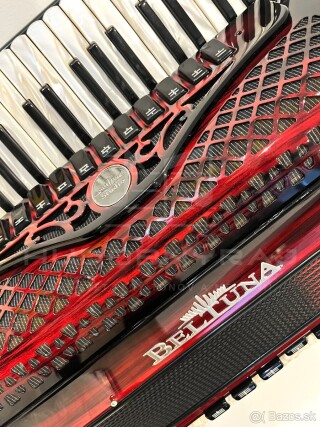 NA OBJEDNÁVKU- Predám nový akordeón BETLUNA IV 120 STUDIO- akordeón pre profesionálov