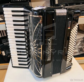 Nový akordeón Beltunica Proffesionall- III- 96 basový